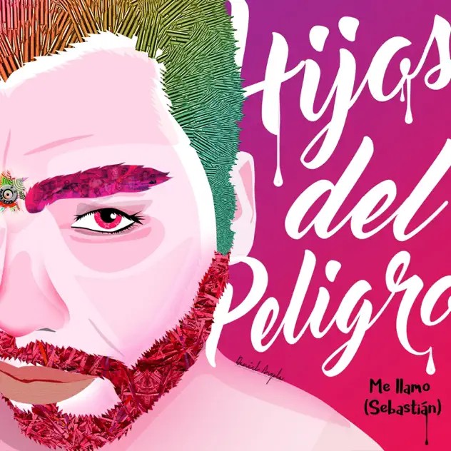 Carátula de Hijos del Peligro, de (Me llamo) Sebastián